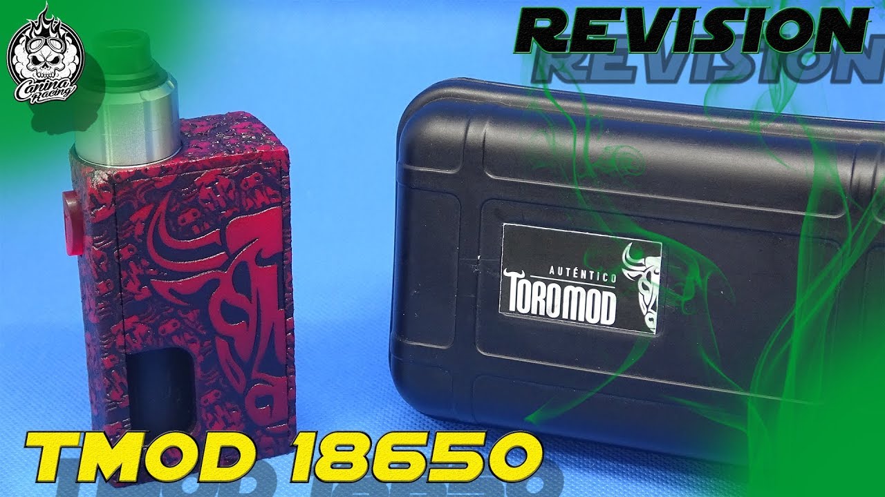 KVShop Tmod 18650 | Toromod engraved | Torito guapo