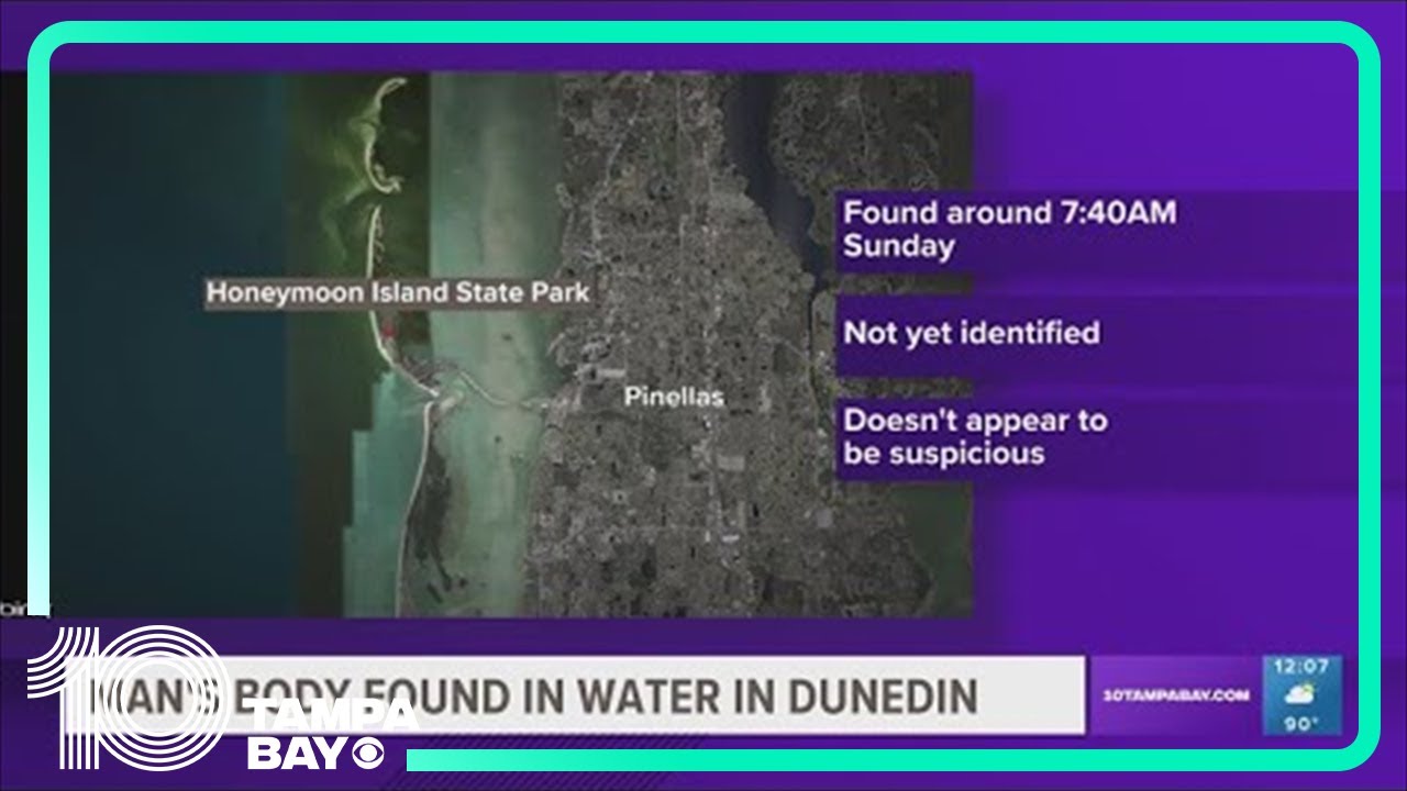 Man's body found in water at Honeymoon Island State Park