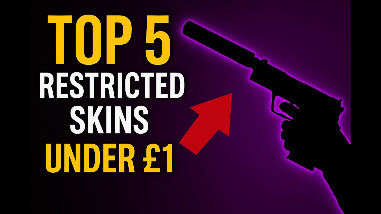Top 5 Restricted Skins in CS2 for Under £1 | Budget Skin Picks