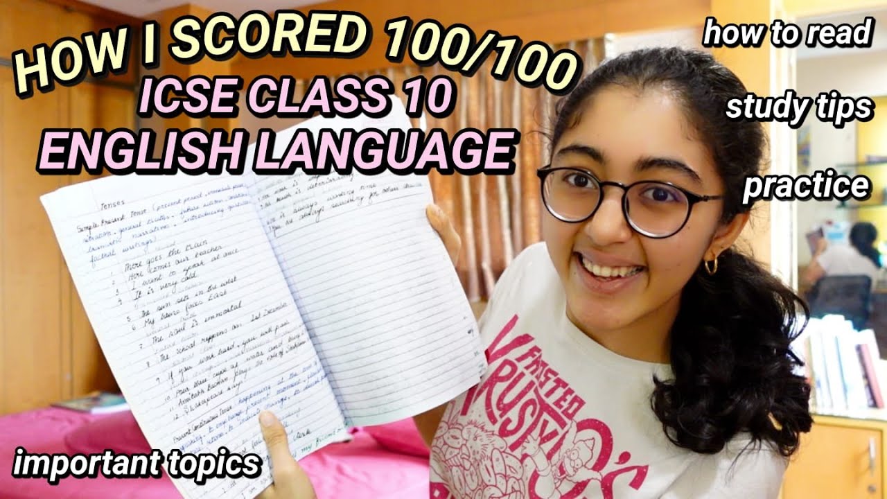 #44 Как набрать 100/100 баллов в 10 классе экзамена ICSE по английскому языку