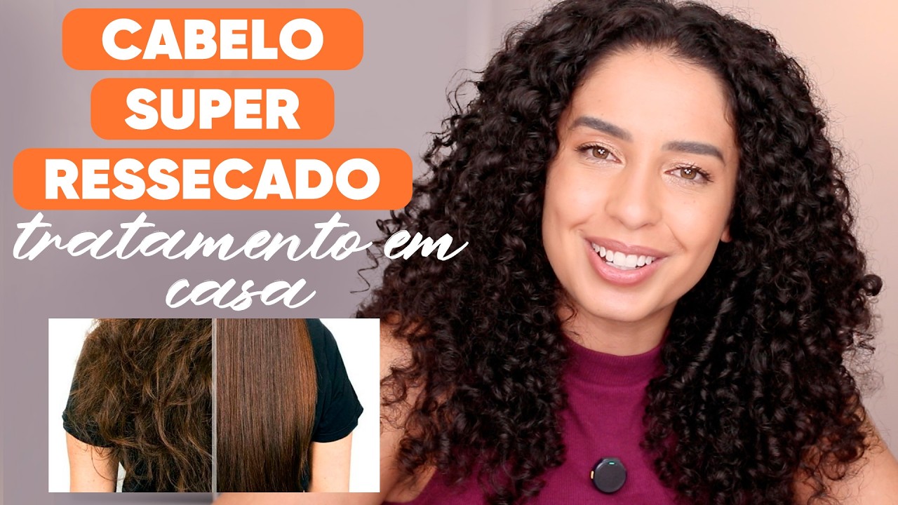 COMO SALVAR O CABELO CACHEADO RESSECADO! CUIDADOS DE SAL&Atilde;O EM CASA | JULIANA LOUISE