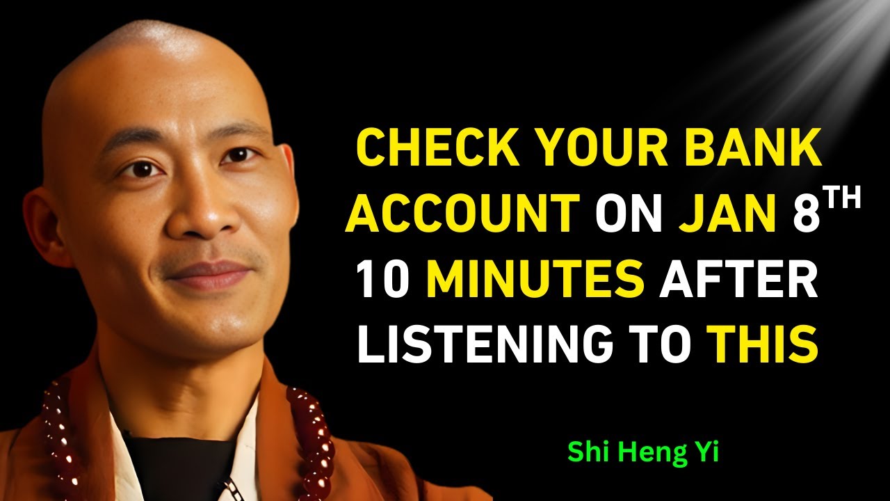 You Will Attract A Financial Miracle Just By Hearing This Prayer 1 Time On January 8 || Shi Heng Yi