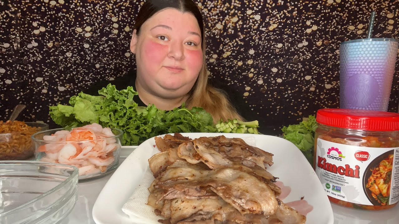Shrimp & Pork Belly Lettuce Wraps & Spring Rolls