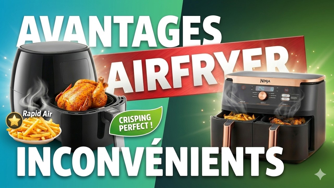 TOUT SAVOIR SUR L'AIRFRYER : MIRACLE OU SIMPLE GADGET ?