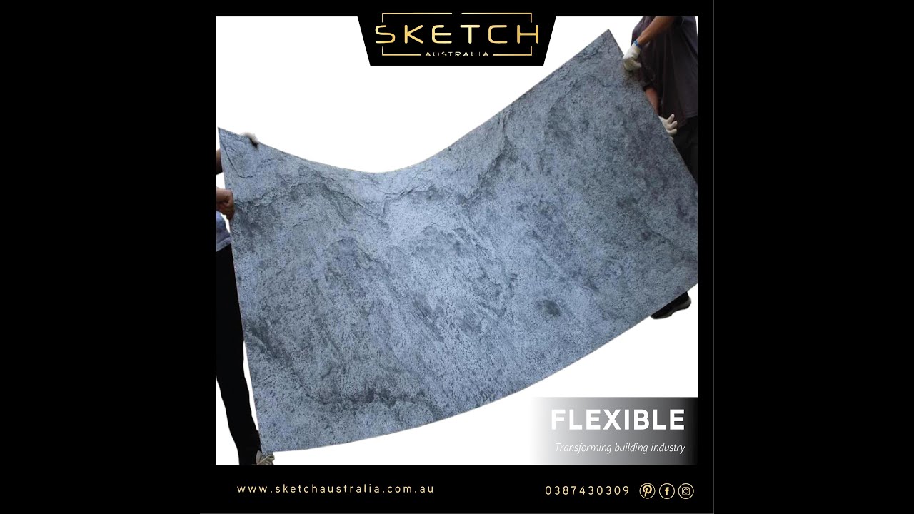 Sketch Flexible Stones Installation guide