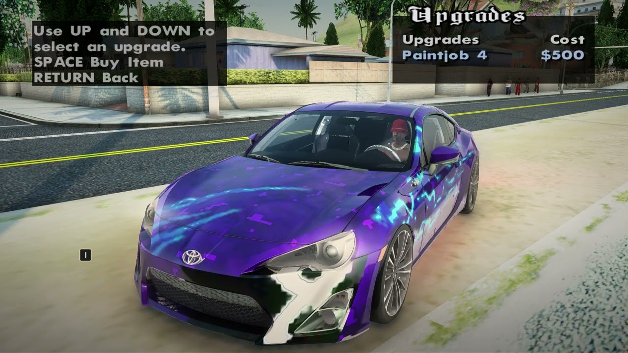 GTA SA (2012) Toyota GT86 mod