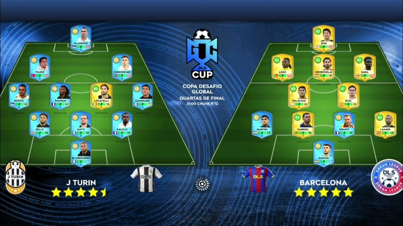 DLS 26 | jogaço contra a Juventus pelas quartas da Champions🏆😱 - Modo carreira - Ep 9