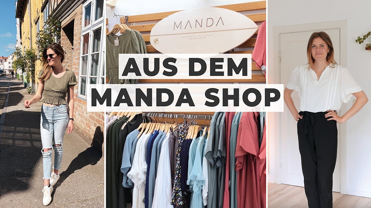 Neue Klamotten von MANDA & eingelaufene Kleidung retten (Viskose) - MANDA HAUL | Inken Rott