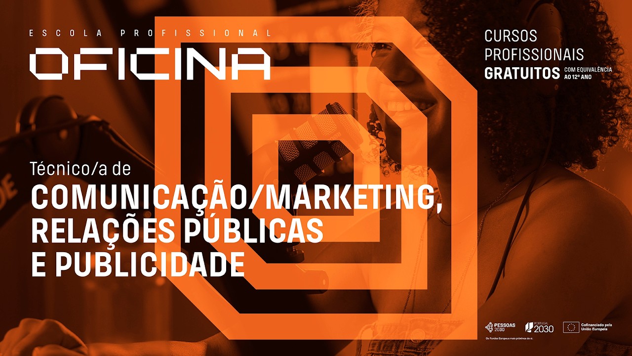 Curso Técnico/a de Comunicação/Marketing, Relações Públicas e Publicidade