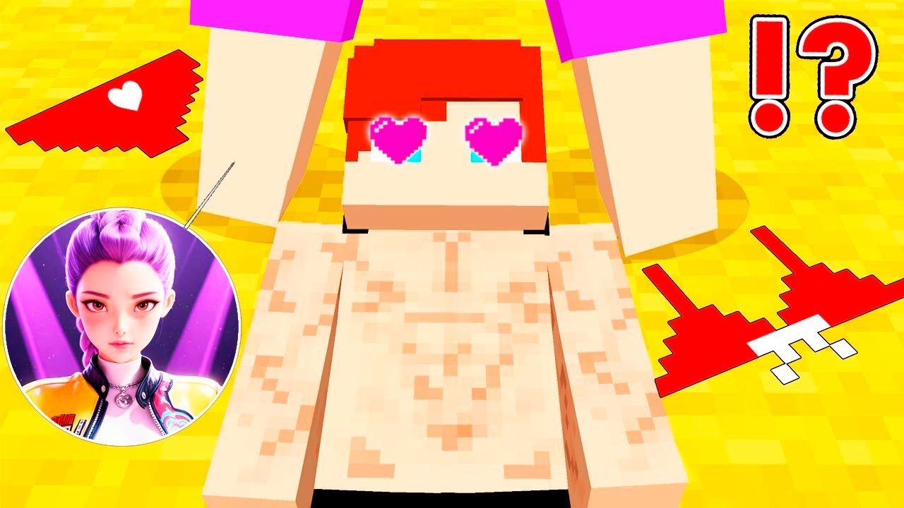 История любви JJ Руми KPOP: Охотники на демонов в деревне?! Minecraft Maizen: Джей Джей и Майки