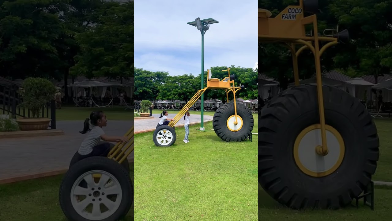 Playground at Coco Farm #cambodia
