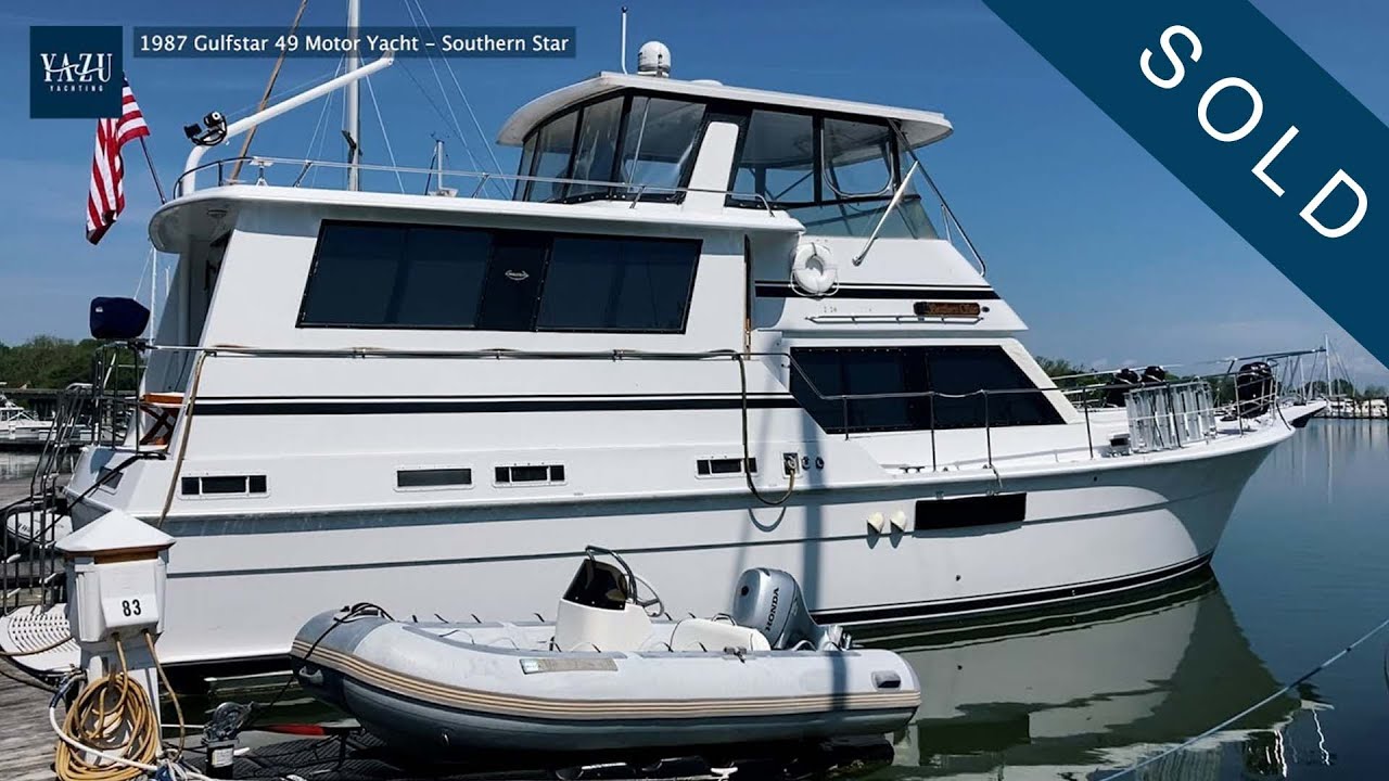 1987 Gulfstar 49 Motor Yacht - Southern Star