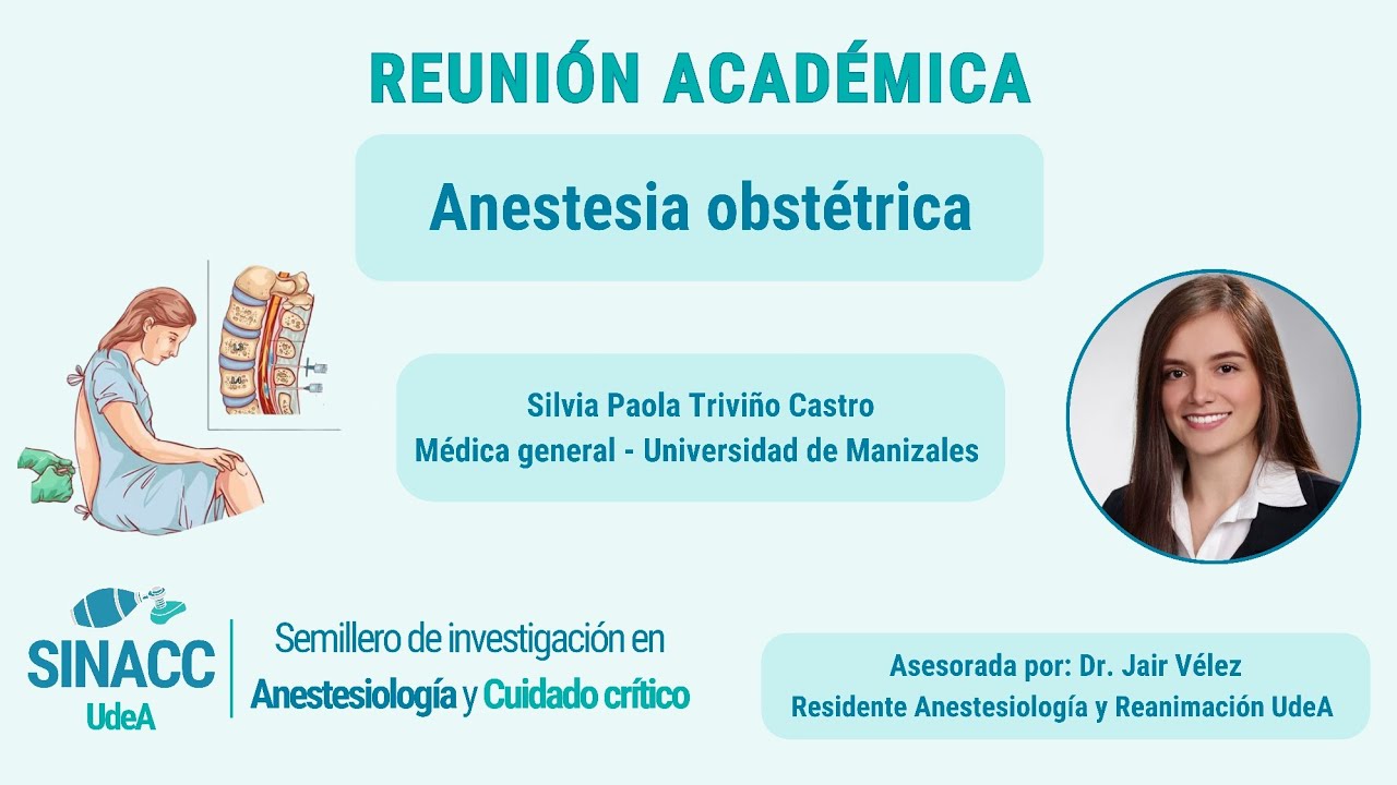 Reunión académica: Anestesia Obstétrica