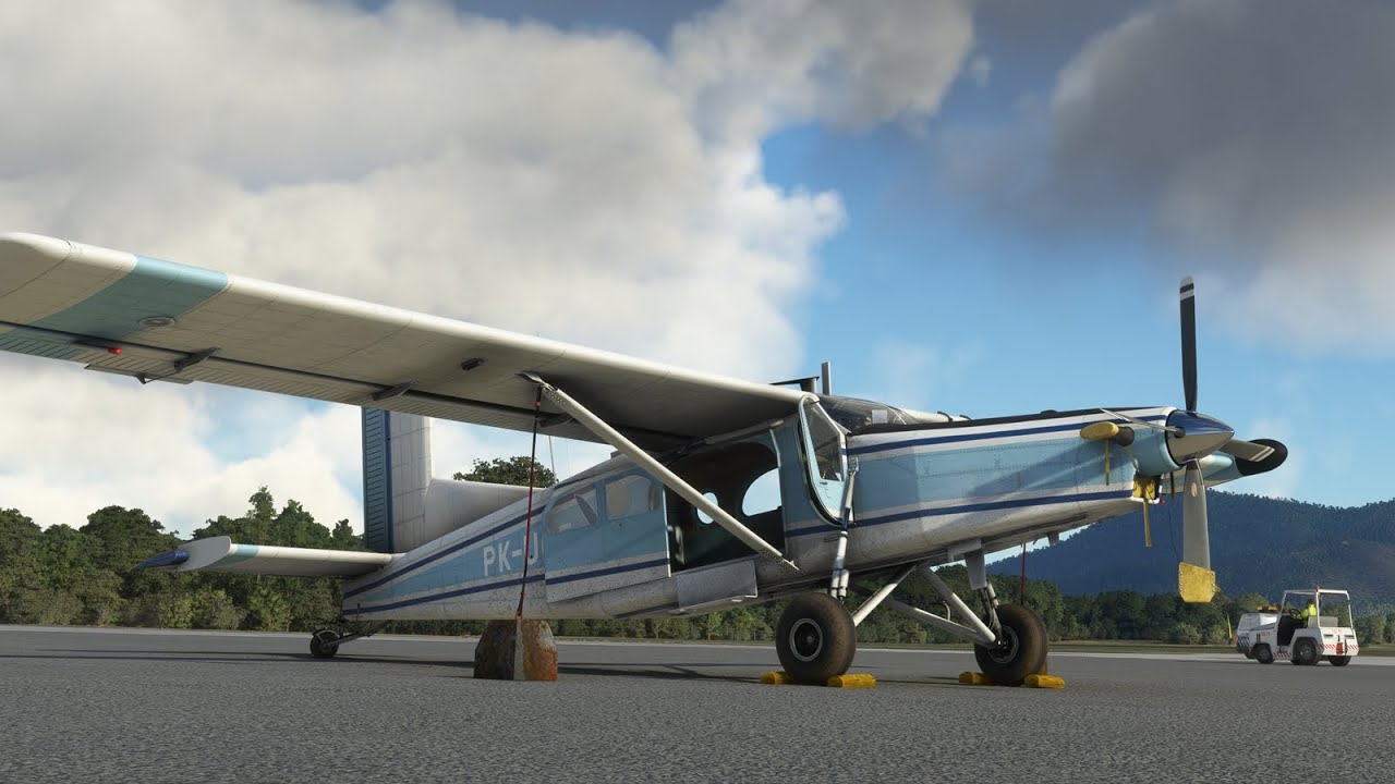 First look at the Blackbird Simulations Pilatus PC6 