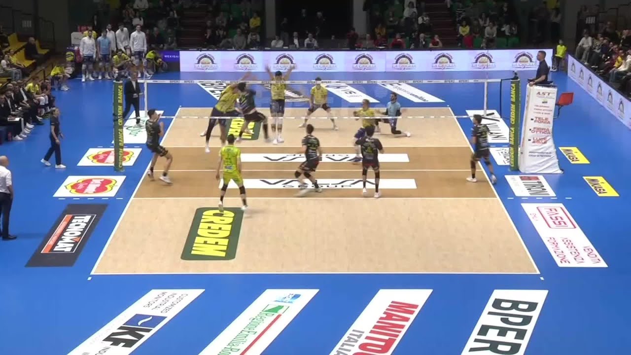 Valsa Group Modena vs. Cucine Lube Civitanova - Superlega Credem Banca VBTV Match Highlights