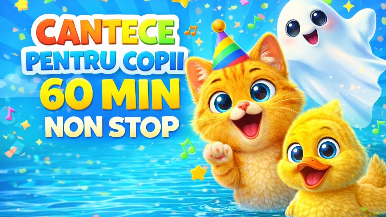 Cele mai frumoase cantece pentru copii 🐥🐱 | Ratustele mele + Un motan cat un pisoi | CUCURIGU