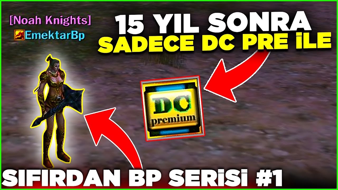 15 YIL SONRA KNİGHT ONLİNE BAŞLANIR MI ???  SIFIRDAN EMEKTAR BP SERİSİ #1 | Knight Online