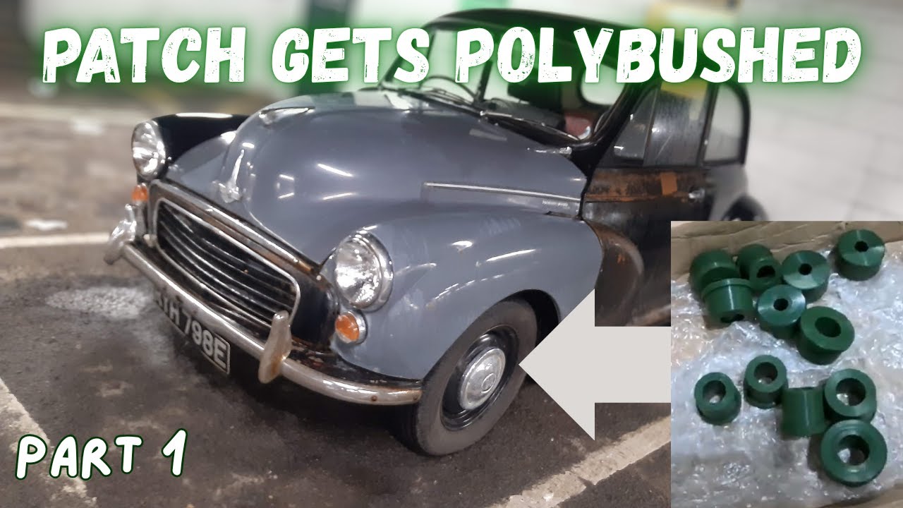 Патч получает обновление подвески — полимерные втулки для Morris Minor!