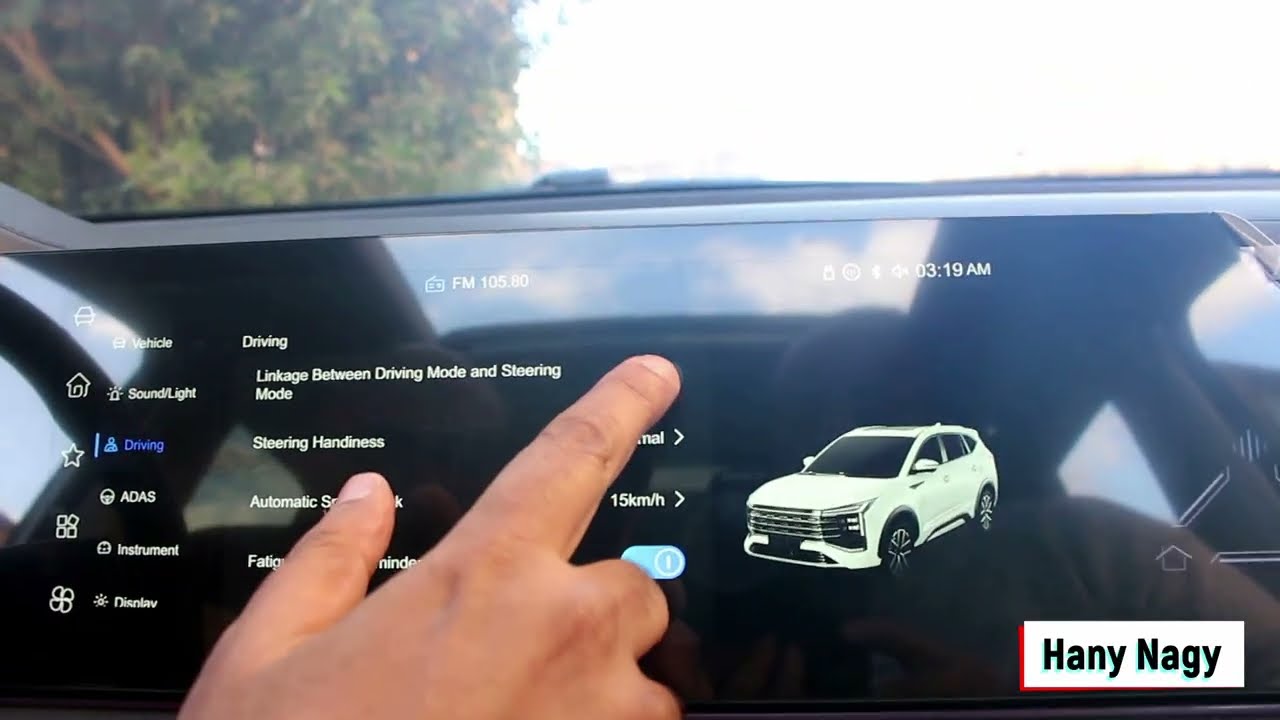 الشاشه أسرع شرح ومخلصتش JAC JS8 PRO