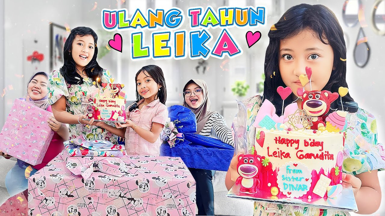 DINAR SURPRISE LEIKA DI HARI ULANGTAHUN…😍 #viral #trending