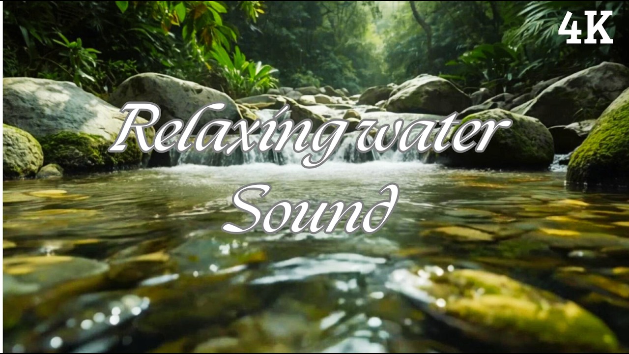 Crystal Clear River Sounds 🌿 Forest Stream Ambience for Deep Sleep (No Music)