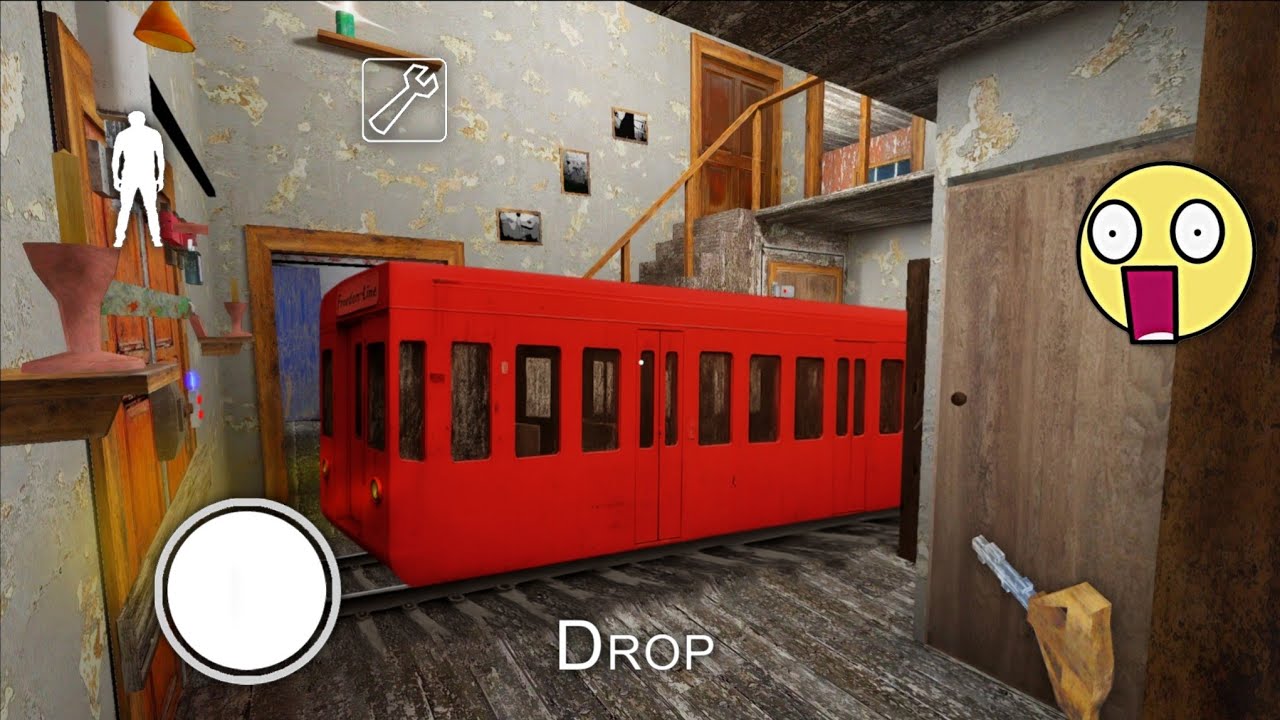 Granny 1 Escape By Train..⚡😂| جراني