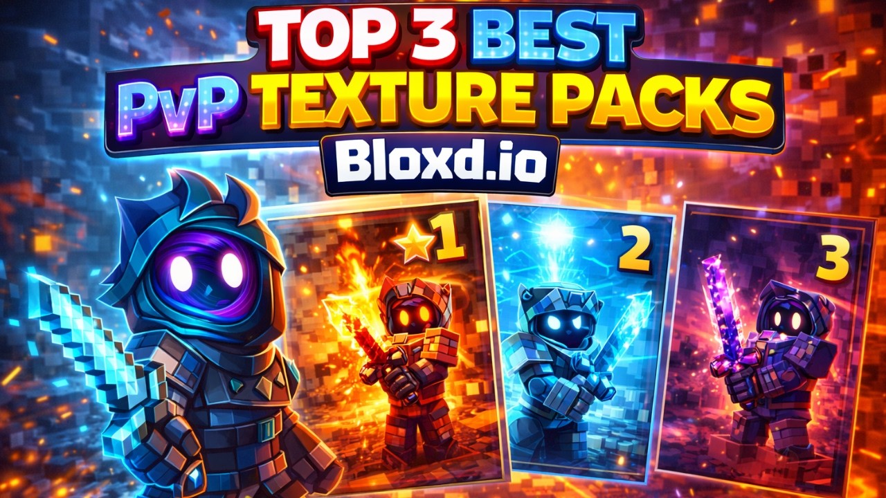 Try These TOP 3 PvP Texture Packs in Bloxd.io Before They’re Gone! 👀⚡