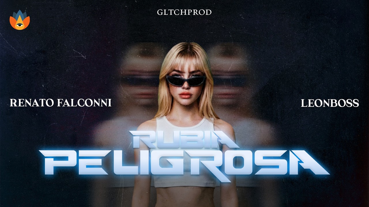 RENATO FALCONNI ft LeonBoss - RUBIA PELIGROSA [Lyric Video] @IkarusGFX @leonbboss
