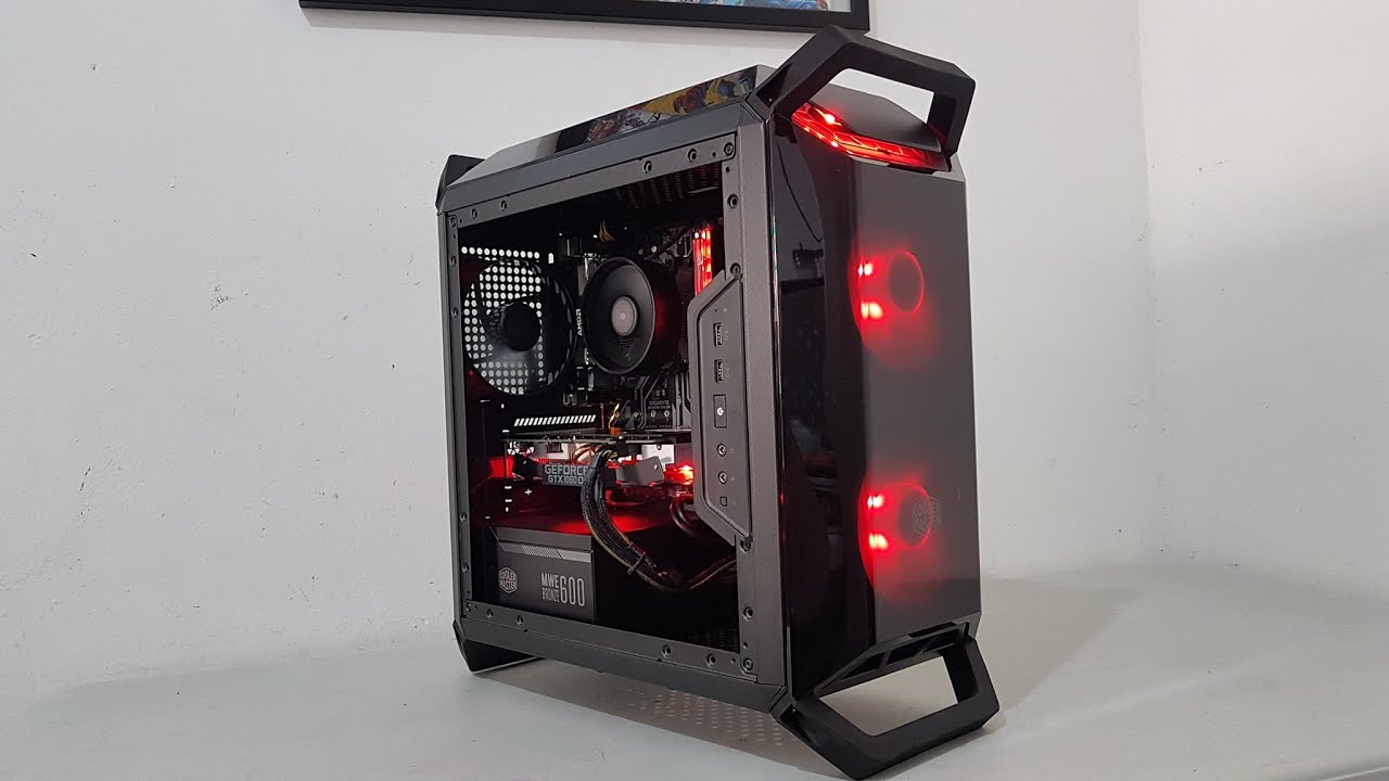 Actualizando el Gabinete a un Cooler Master Q300P y fuente de poder Cooler Master MWE 600