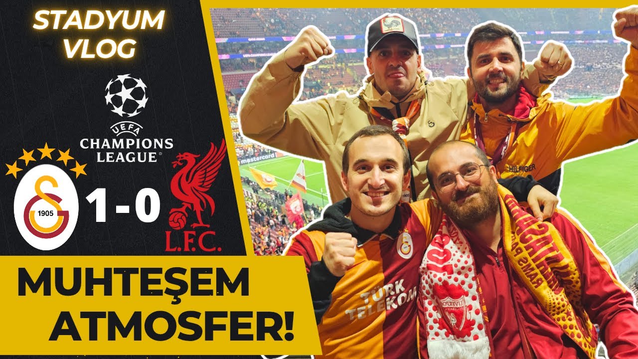 RAMS PARK'TA MUHTEŞEM ATMOSFER!🔥 GALATASARAY TARİH YAZDI! | GALATASARAY 1-0 LIVERPOOL STADYUM VLOG