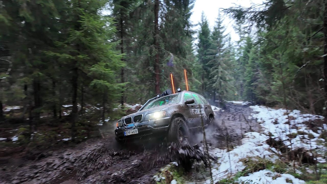 BMW X5 M57 (2week offroad build test)