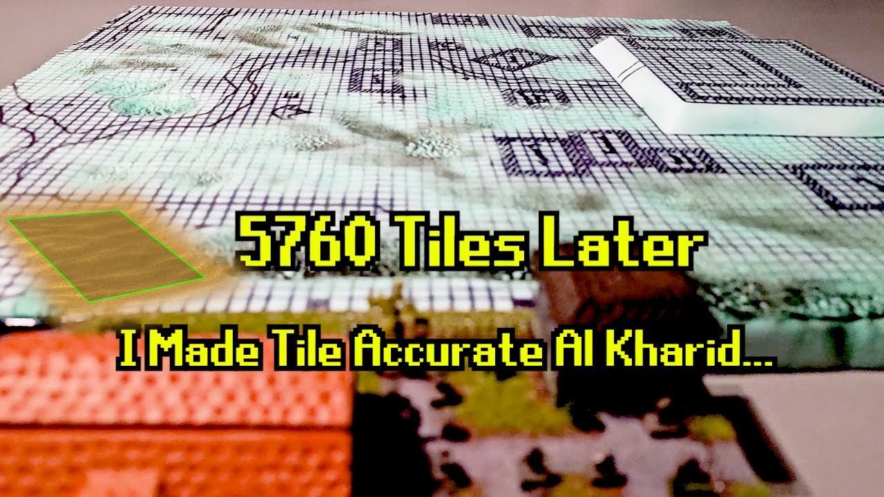 Runescape, 5760 тайлов спустя | Создание Аль-Харида в реальной жизни | Точный Аль-Харид (Эпизод 1)