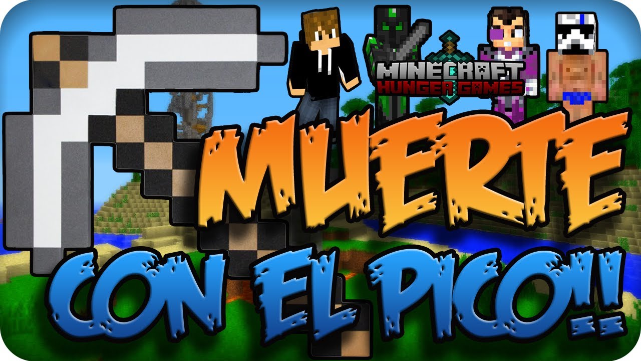 MUERTE CON EL PICO!! - c/ VEGETTA777, ALEXBY Y LUZU - MINECRAFT