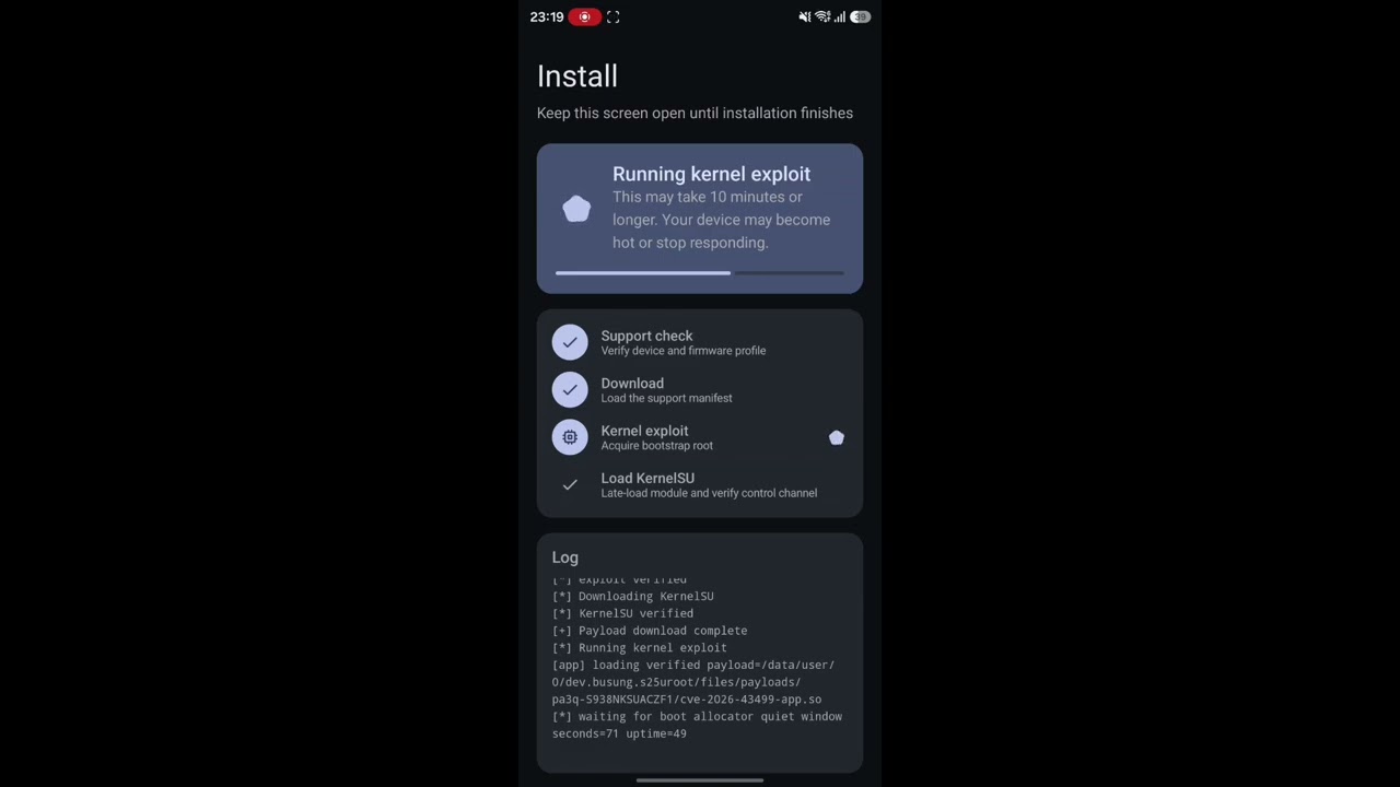 ​Samsung Galaxy S25 Ultra ROOT! (KernelSU / One UI 8.5)