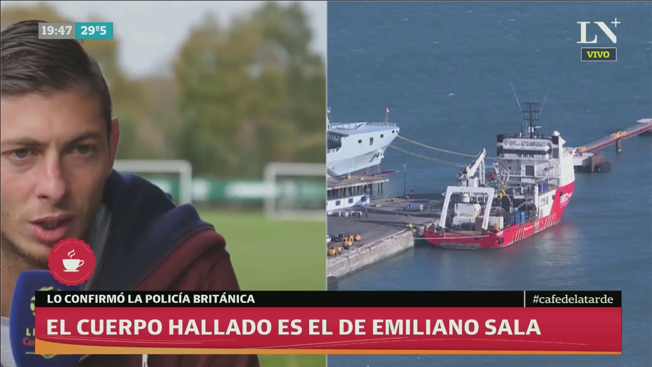 Confirmaron que el cuerpo encontrado es el de Emiliano Sala - Café de la Tarde