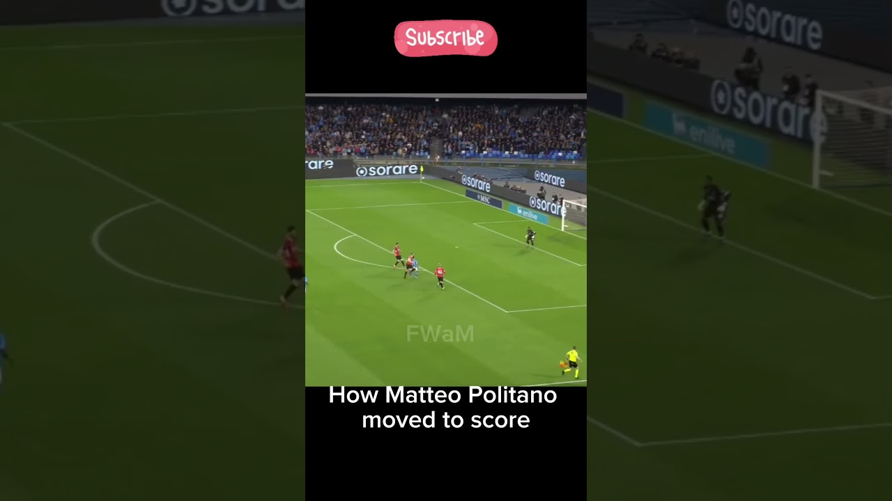 How Matteo Politano moved to score #politano #napoli #seriea