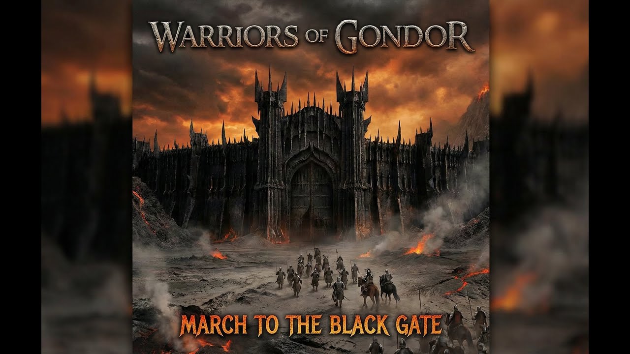 EPIC DARK FANTASY METAL Warriors of Gondor - March to the Black Gate (Full Album)