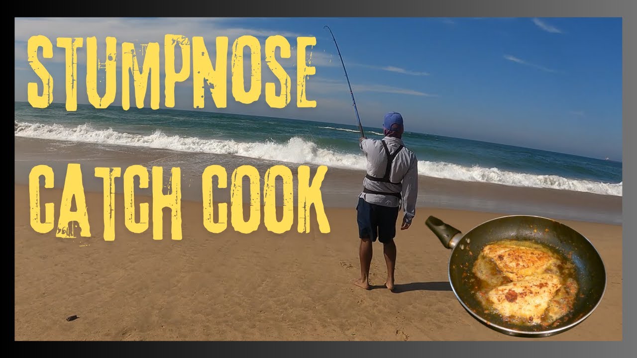 Catching a Stumpnose on the Durban Beachfront and cooking it/ Catch Cook
