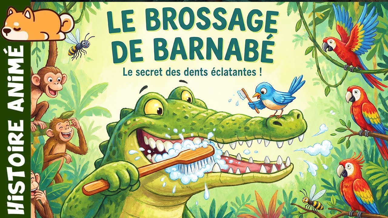 Barnabé et la Brosse à Dents Magique ✨ | Histoire pour s'endormir | Apprendre l’hygiène en s'amusant
