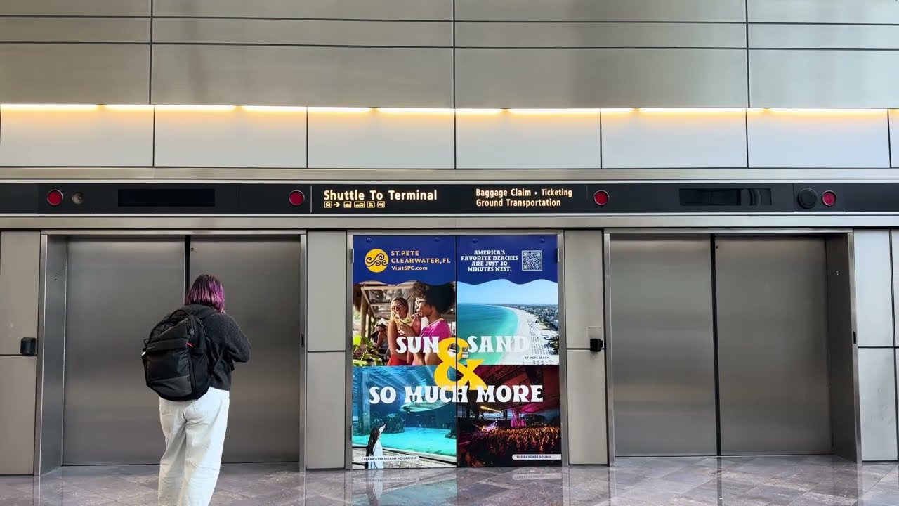 Tampa Airport Doors are Closing Of Airside E