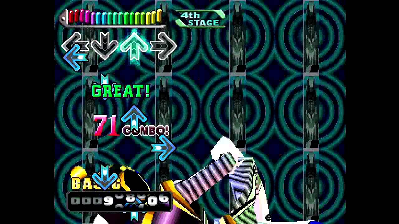 Dance Dance Revolution Konamix (PlayStation) Burnin' the Floor