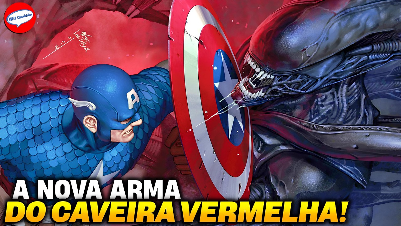 XENOMORFO VS. CAPITÃO AMÉRICA NA SEGUNDA GUERRA MUNDIAL || Alien vs. Capitão América #1 (2025)