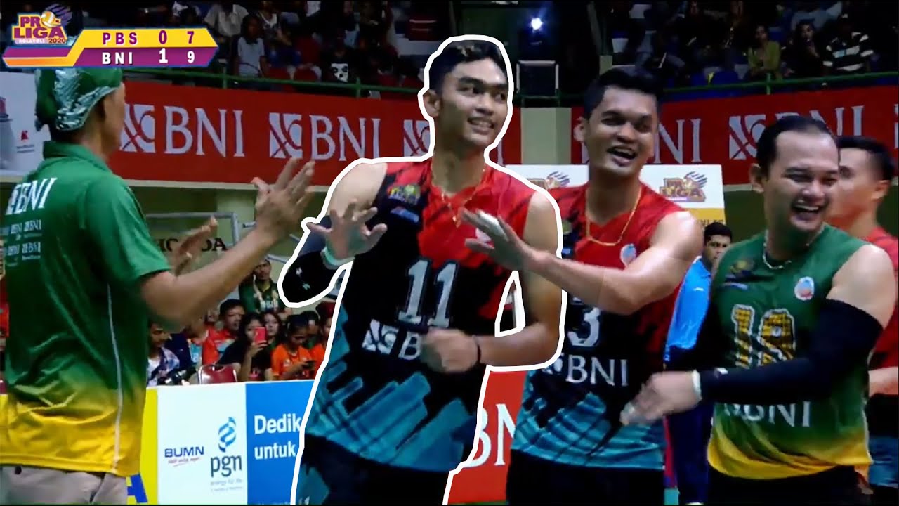 Aksi Luar  Biasa Doni Haryono | Jakarta BNI 46 vs Palembang Bank Sumsel Babel | Proliga 2020