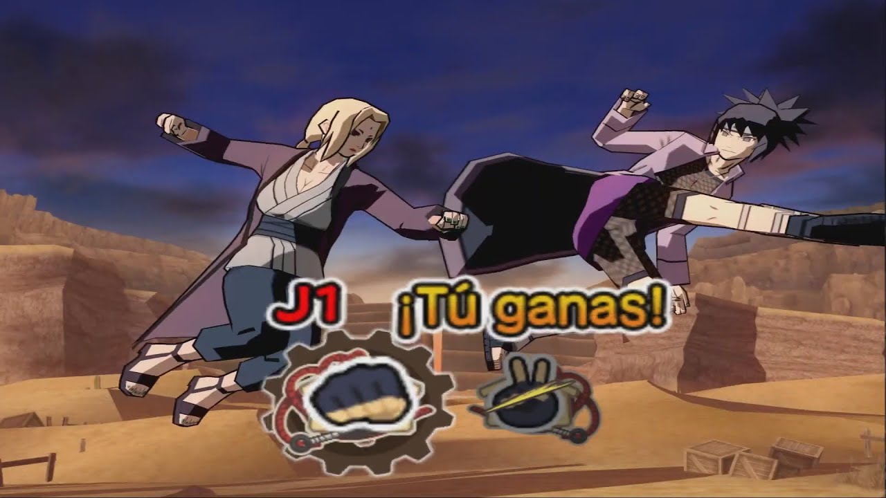 {Tsunade Vs Anko} Naruto Shippuden Ultimate Ninja 5