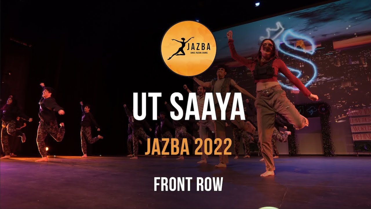 [1st PLACE] UT Saaya | Jazba 2022 | Front Row 4K