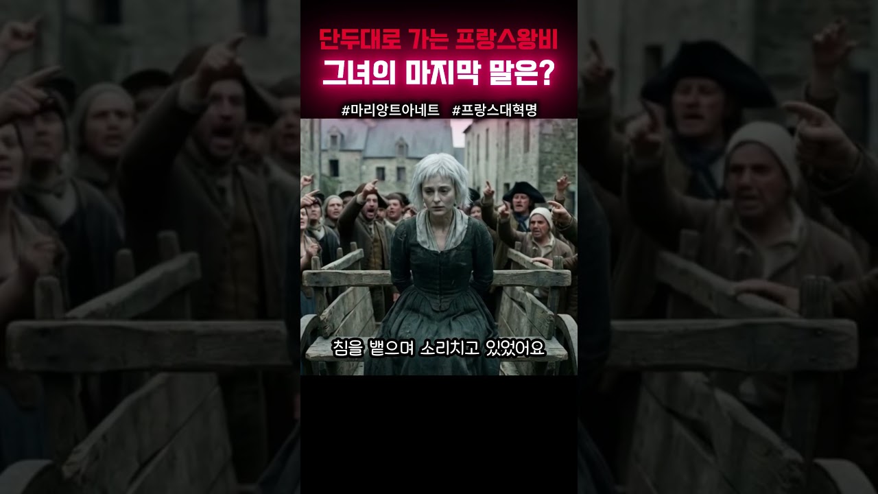 마리앙트아네트는 왜 단두대에 올랐나? 프랑스대혁명 