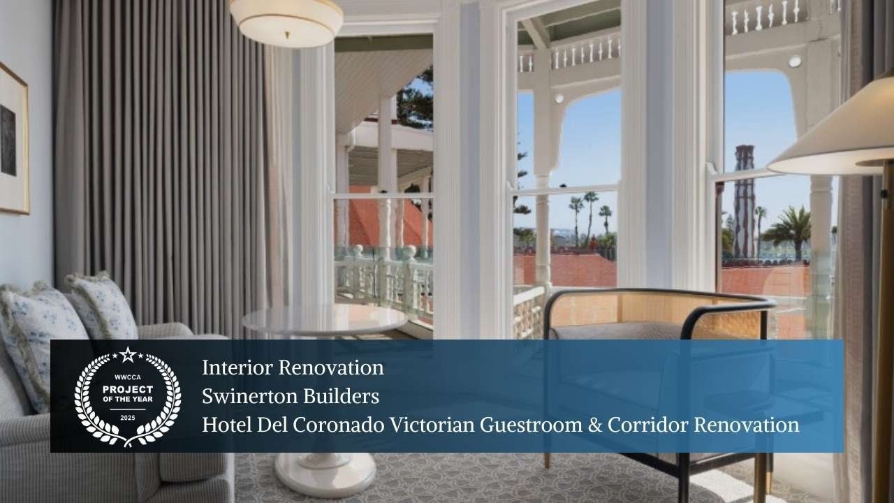Interior Renovation - Hotel Del Coronado Victorian Guestroom & Corridor Renovation - Swinerton