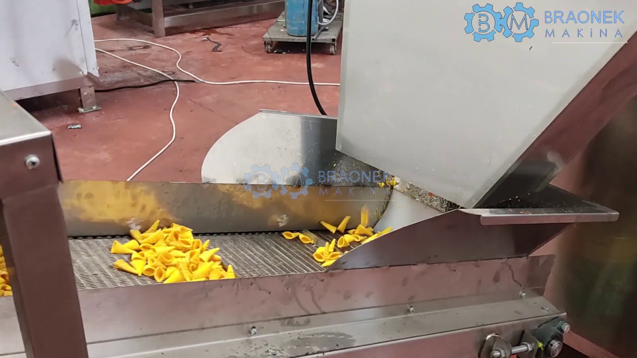خط انتاج المقرمشات التركية| شركة رجب| Braonek makina