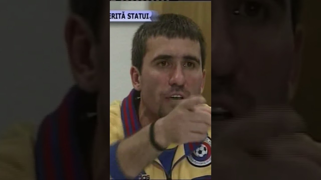 Gica Hagi: Nu stramba, cu mustata ta! Presa a ras de el, dar timpul i-a dat dreptate