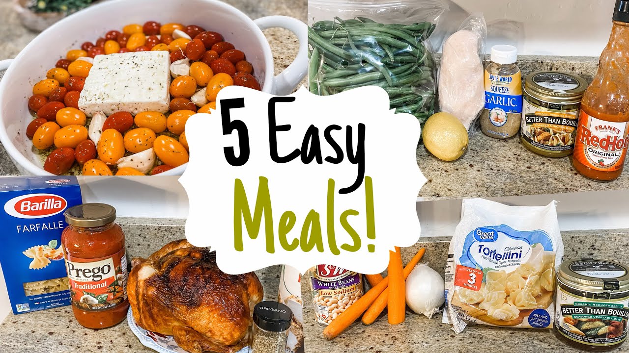 5 Fancy & Cheap Meals | Stuck On What To Make For Dinner? - Julia Pacheco